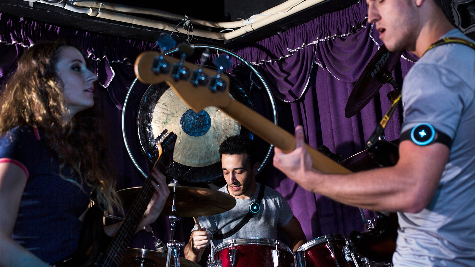 A band wearing soundbrenner wearables