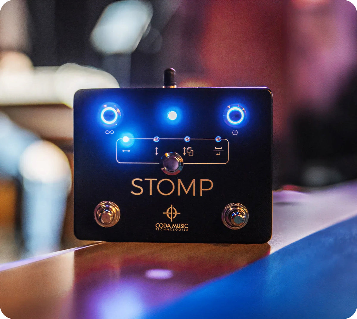 Stomp 登場。No.1 Bluetoothページめくり。