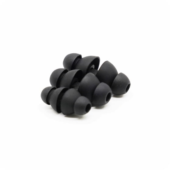 Double flange ear tips (size S, M, L)