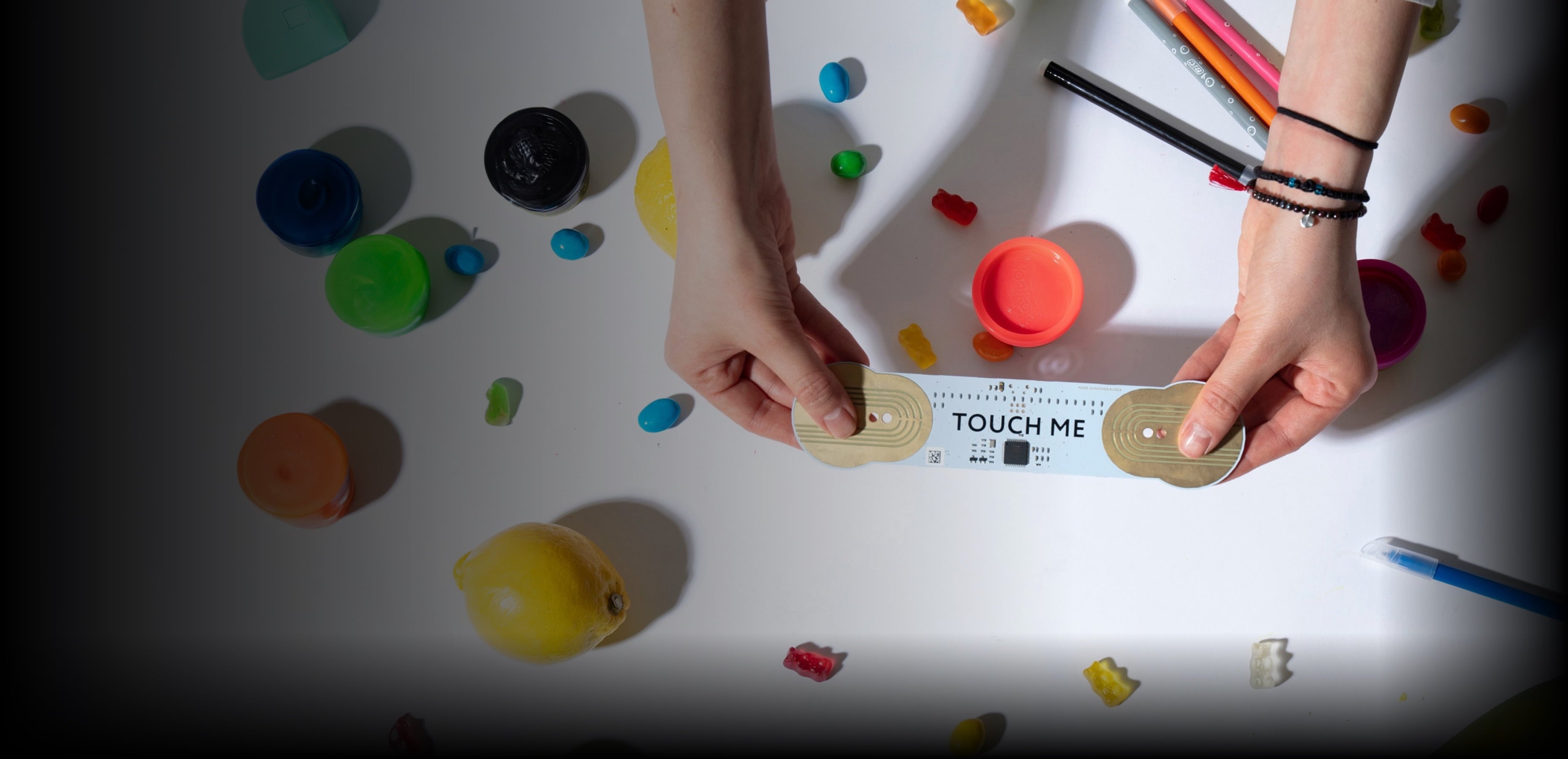 Transform touch into sound and explore a new way of making music.