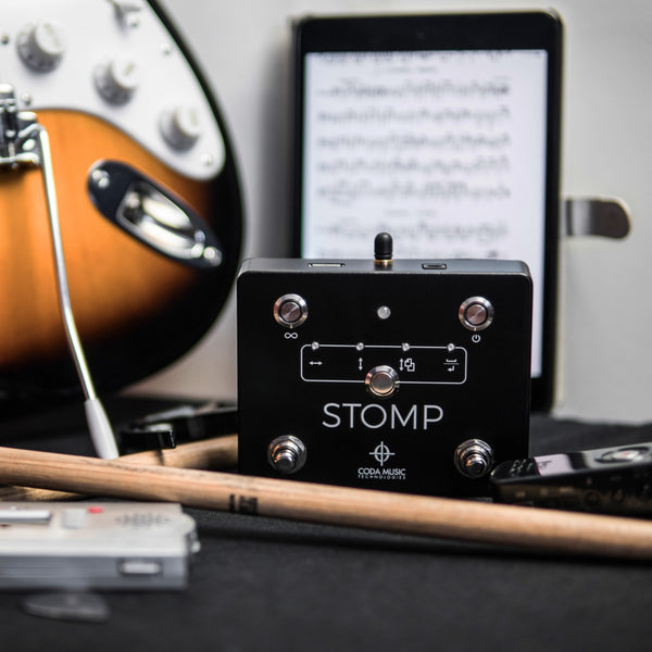 Stomp foot pedal