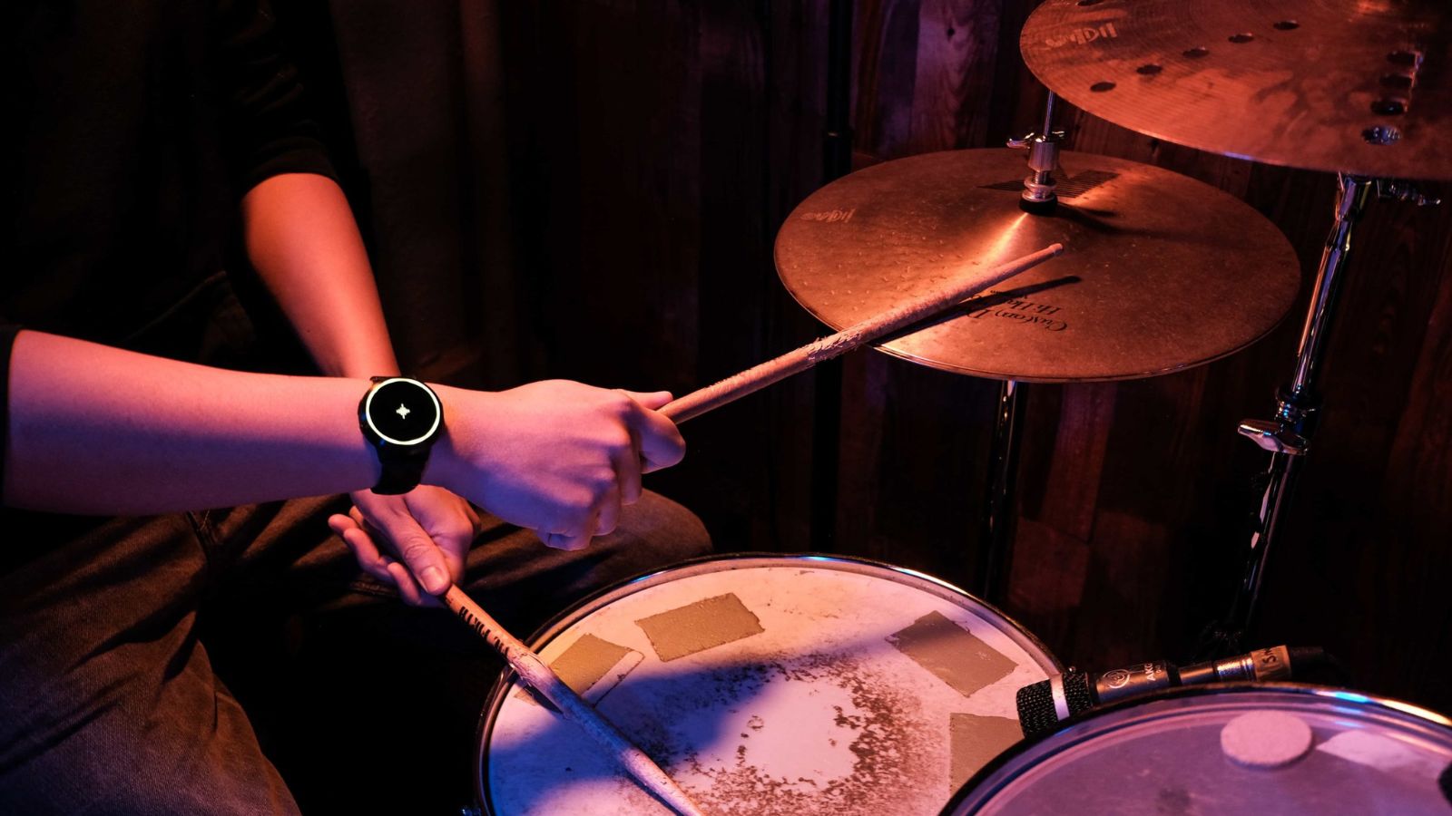 metronome practice as a drummer