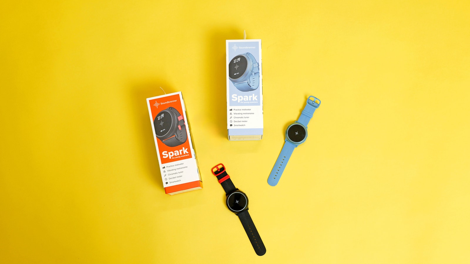 Soundbrenner Spark in 2 colors