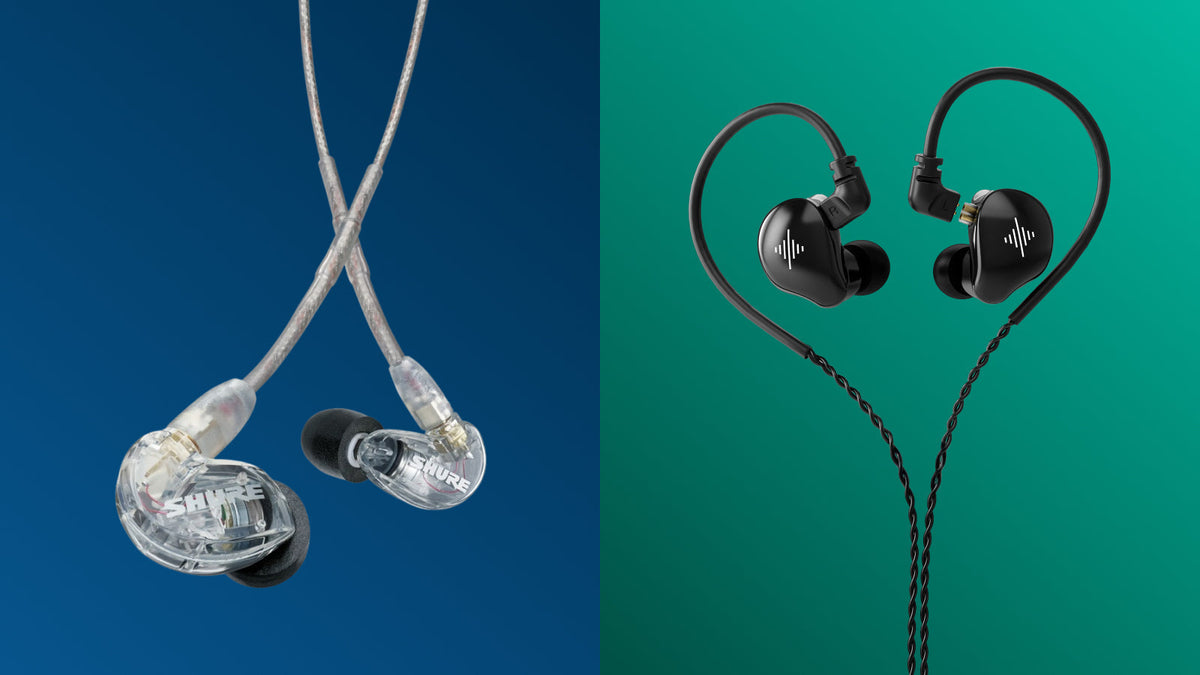 Soundbrenner Wave vs Shure SE215: better budget in-ear monitors for live performance?