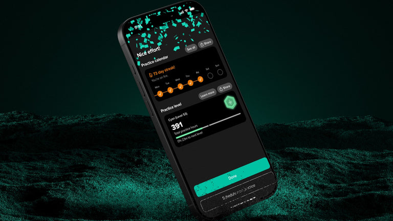 Your first 10,000 hours: using practice tracking data to build bulletproof routines