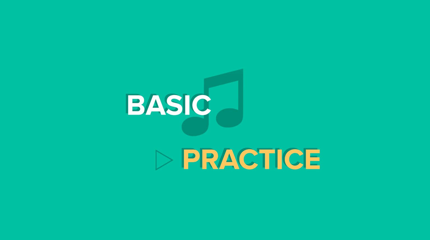 Practice: Drills for 8th note subdivision (basic)