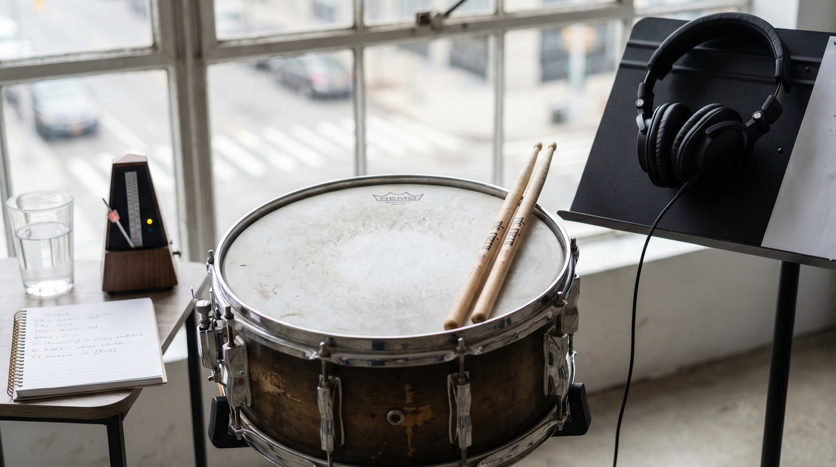 How drummers can build rock-solid timing and groove using a metronome