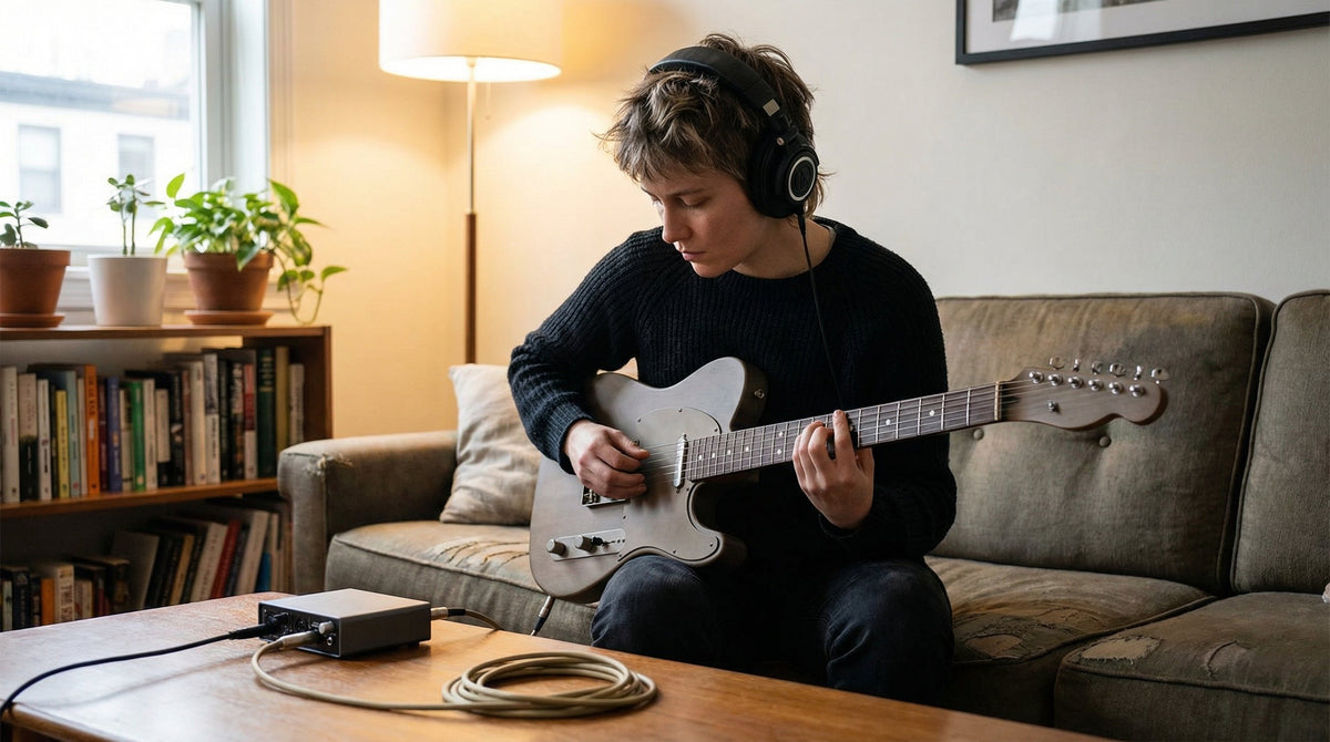 How to create a quiet practice setup for apartments and shared spaces