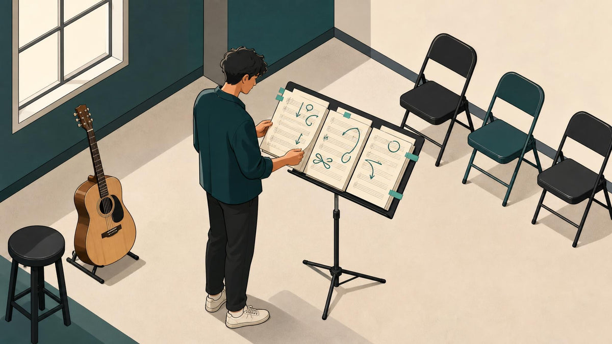 How to mark charts you can trust on stage