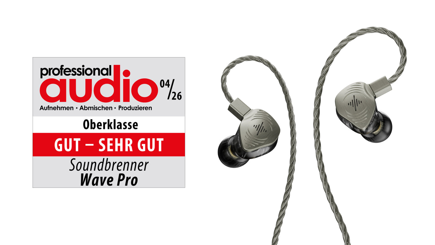 Wave Proがprofessional audioで「良好〜非常に良好」の評価を獲得