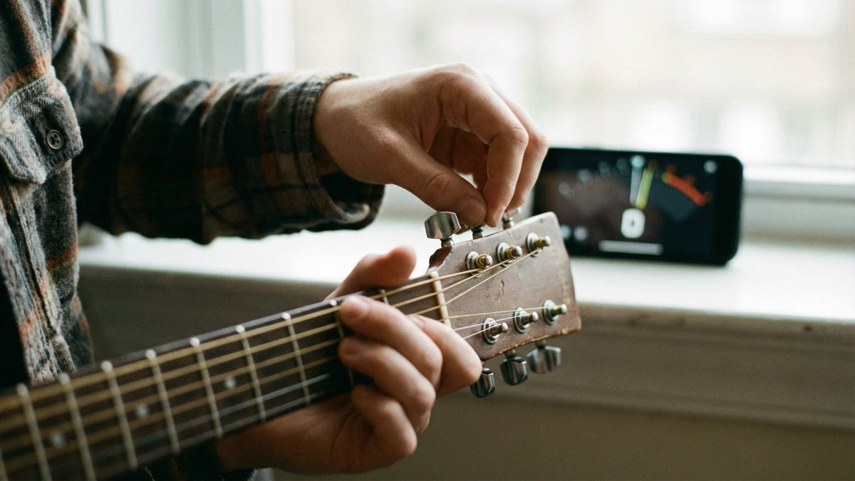 La guía para principiantes para afinar tu guitarra
