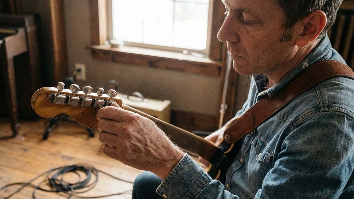 Tune your guitar by ear: develop your musical intuition