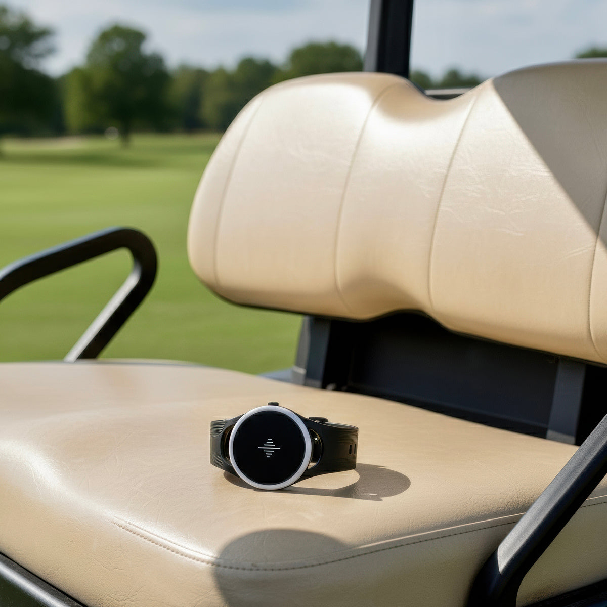 Pulse vibrating metronome for golfers