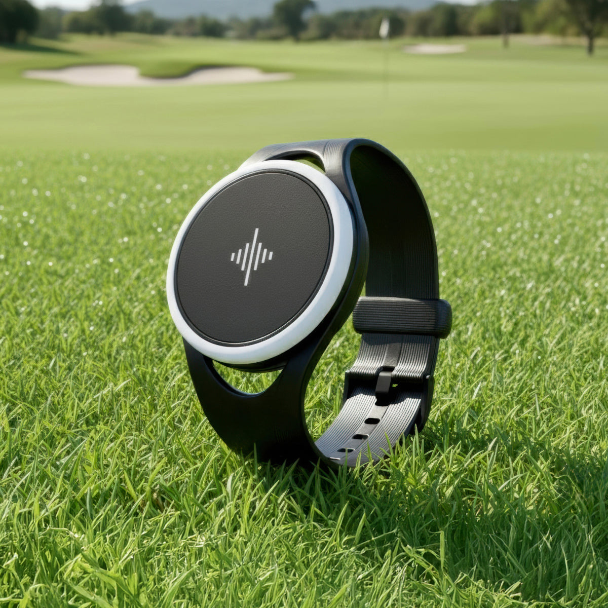 Pulse vibrating metronome for golfers