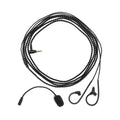 Wave over-ear 3.5mm audio cable with microphone 2.5m (8.2 ft)
