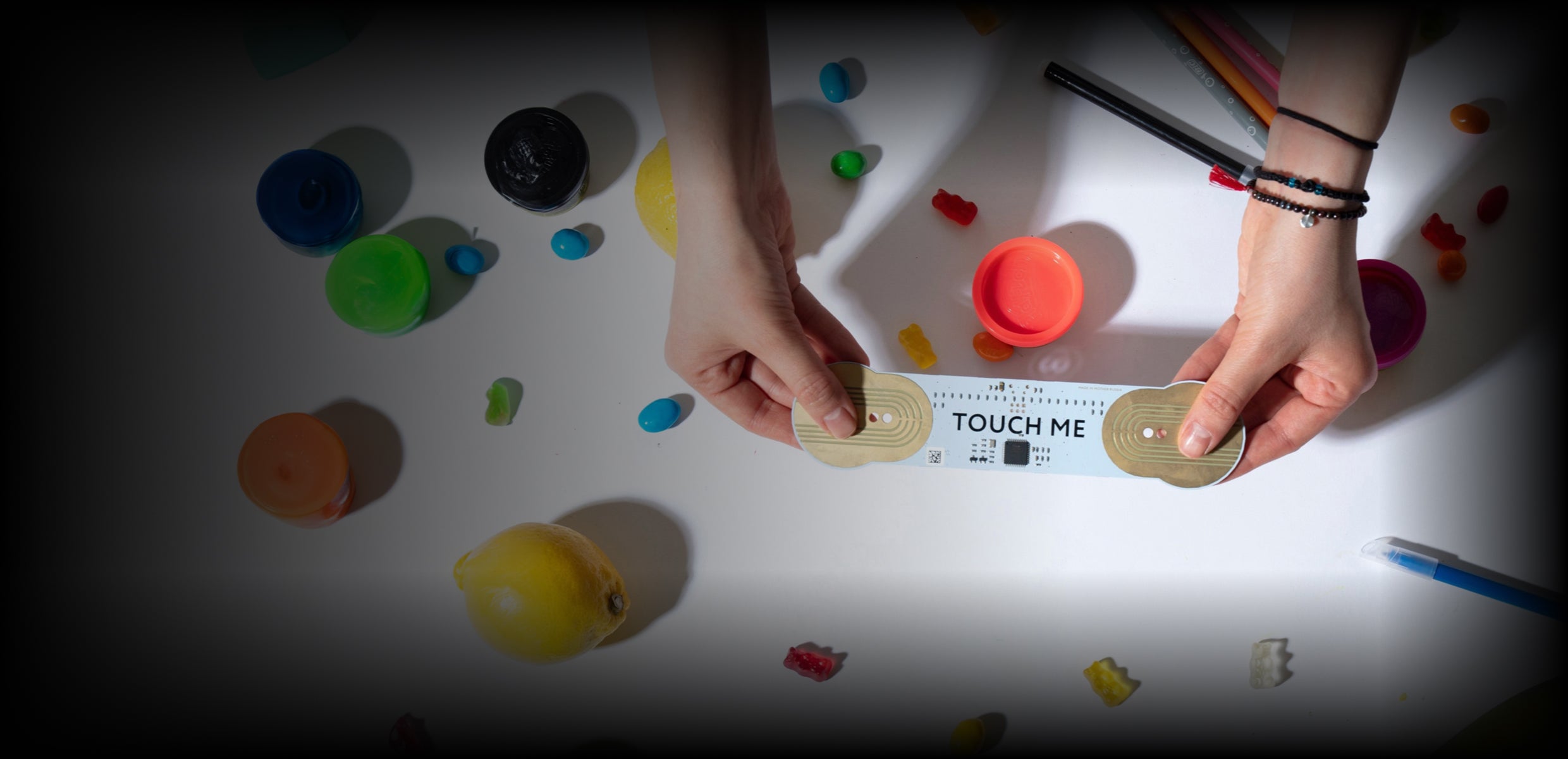 Transform touch into sound and explore a new way of making music.
