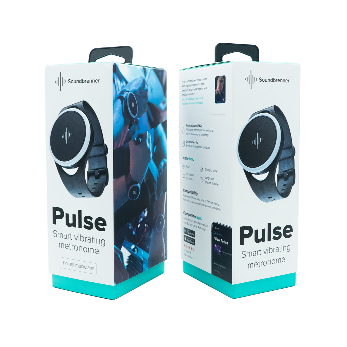 Pulse vibrating metronome 2-pack