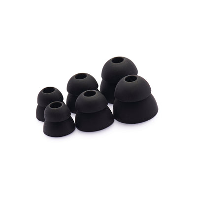 Double-flange ear tips (size S, M, L)