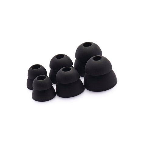 Double-flange ear tips (size S, M, L)