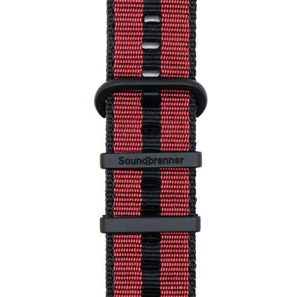 Core woven nylon strap - Dark red