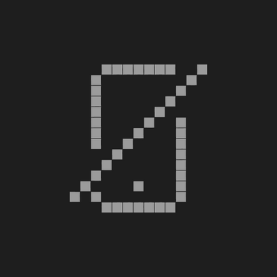 Disconnected device icon with a diagonal slash