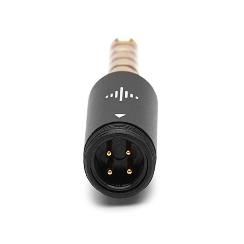 Gold-plated connector pins on the Wave Pro Hi-Fi 4.4mm balanced connector