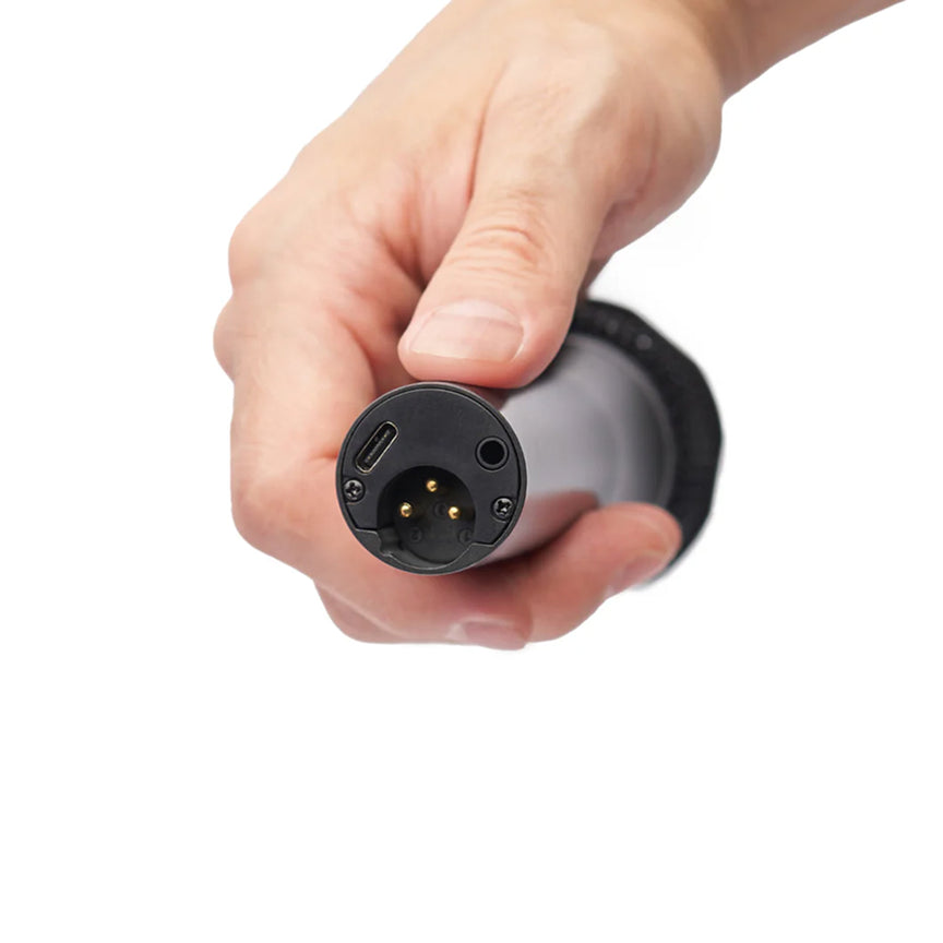 Puertos USB-C y XLR. Te da flexibilidad para conectar una amplia variedad de dispositivos.