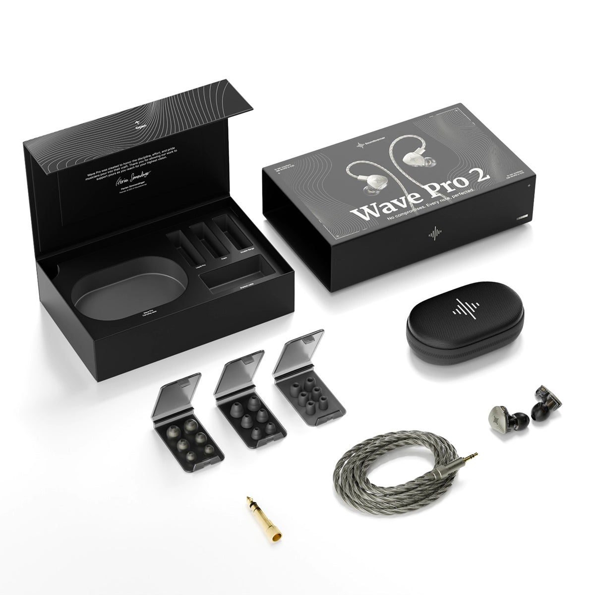 Monitores intrauditivos Wave Pro 2