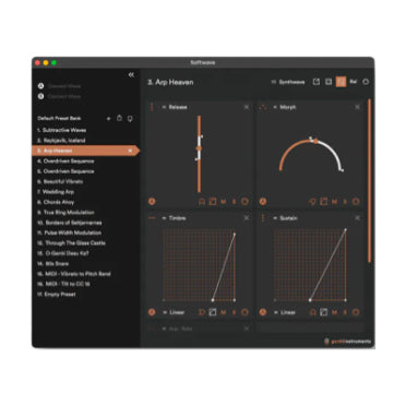 Softwave for macOS & Windows (download)