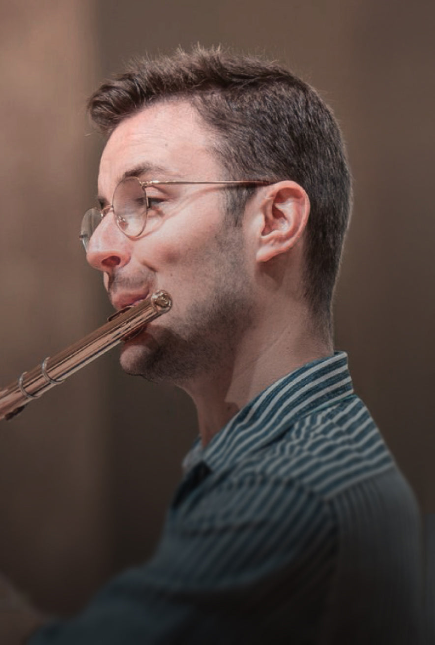 Jaume Darbra Fa, professional flute player, music PhD student & educator