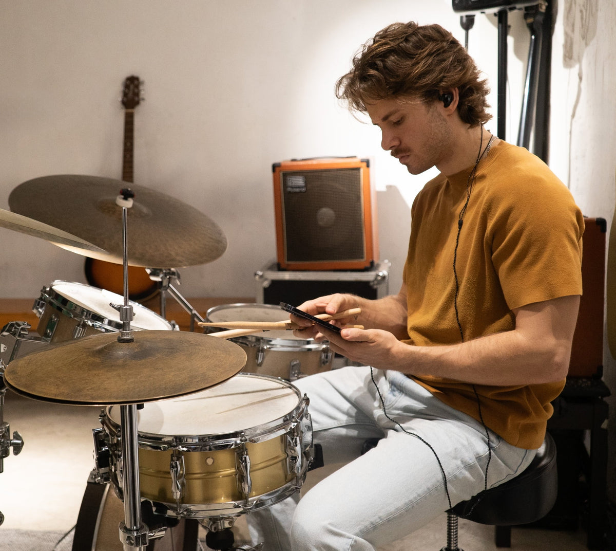 Studio length cable. <span>Freedom to roam.</span>