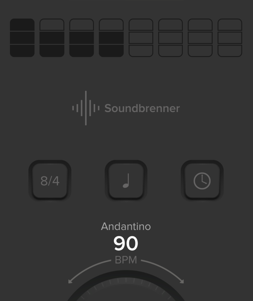 Creative way to use the metronome: Set alternate bars on and off