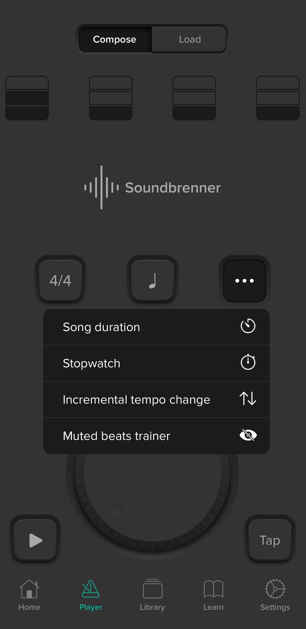 ios updates the metronome app by soundbrenner