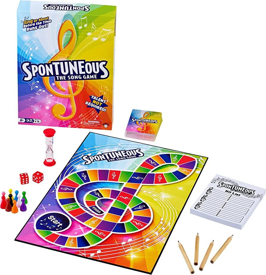 "Spontuneous" is a board game made for singers off all levels of expertise. 
