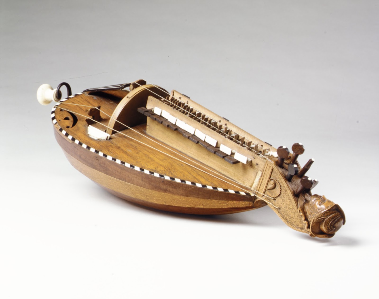 Hurdy-gurdy weird instrument