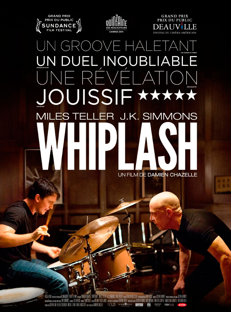 Whiplash music movie cover Green book movie cover as part of top 10 music films