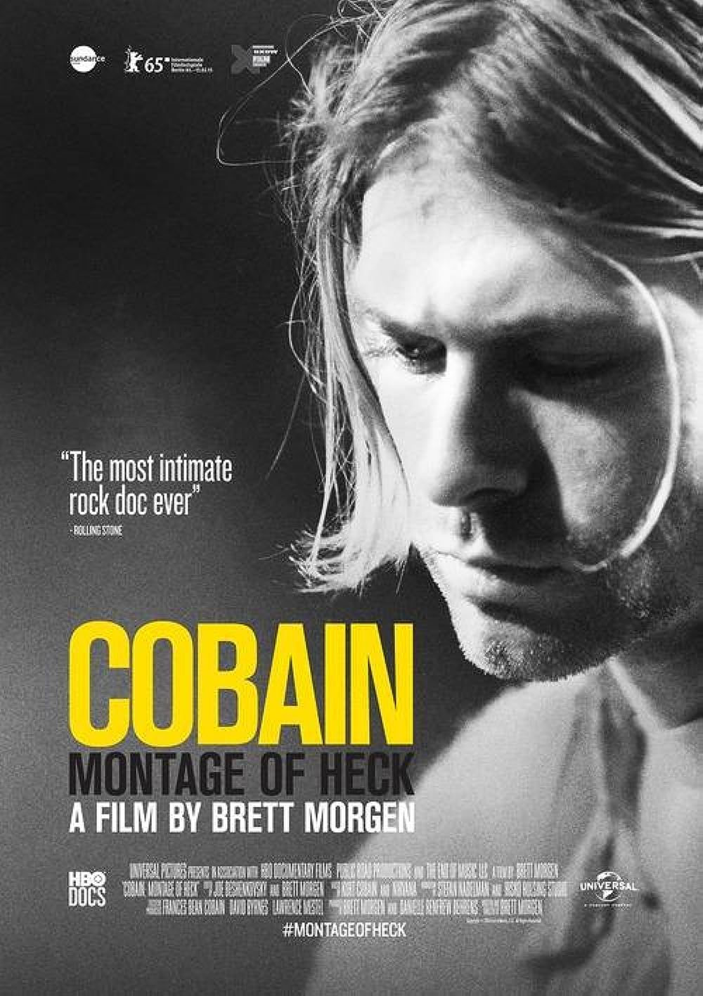 Kurt Cobain: Montage of Heck music documentary cover